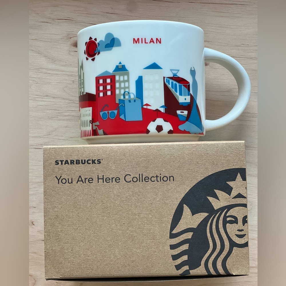 COPY - Starbucks you are here collection - Milan Italy mug NWT